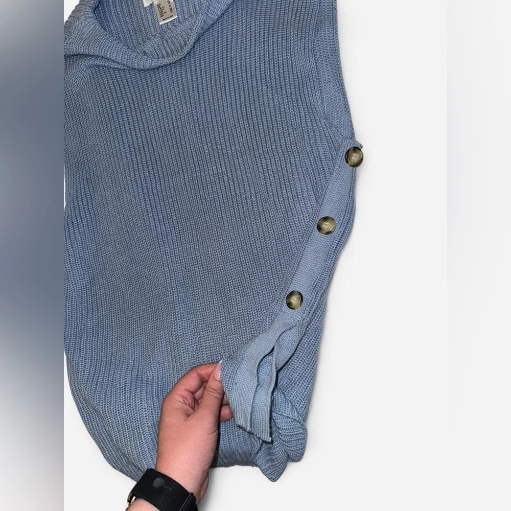 Collection L Blue Knit Sweater Vest